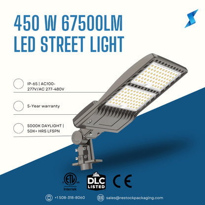 RST-NSB LED Parking Lot Area Light | 100W-450W | Commercial Parking Lot Lighting