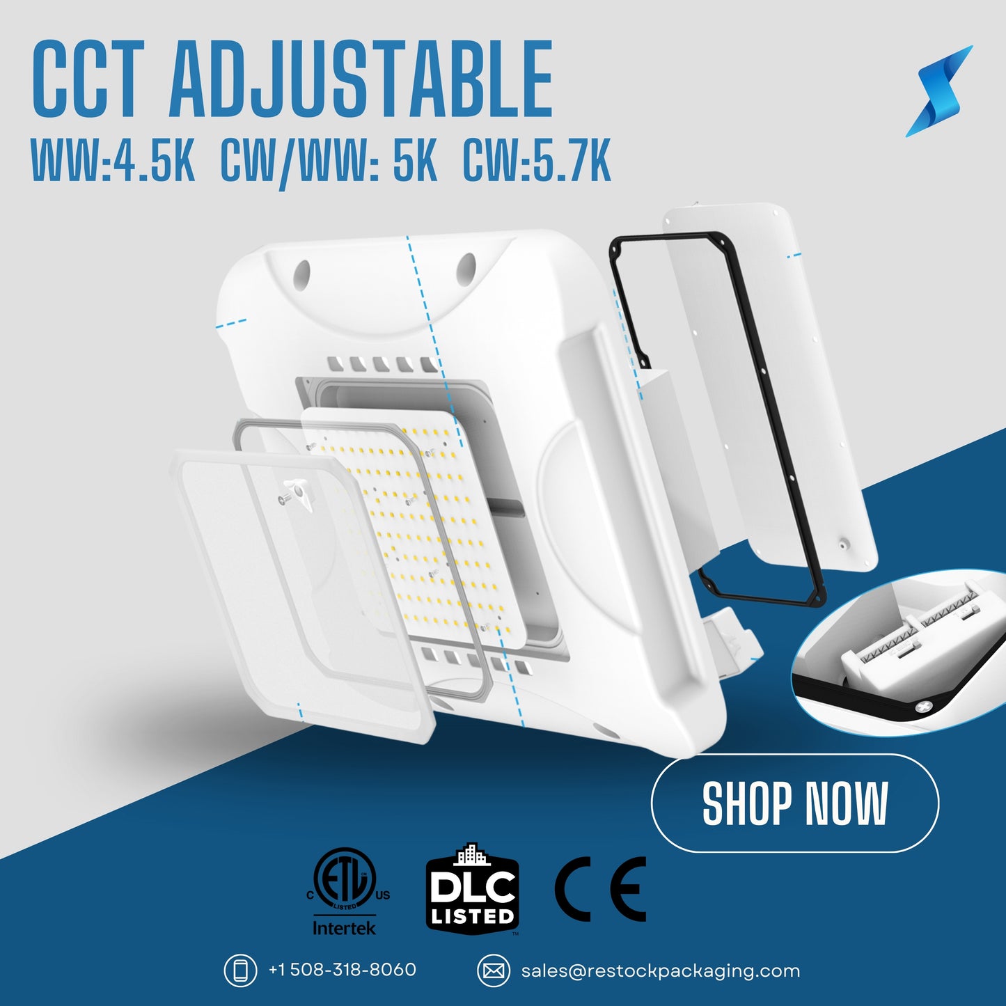 LED Canopy & Gas Station Light | NG-CPG Series